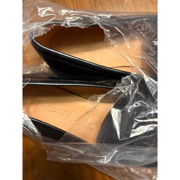 Madewell Bradley Lugsole Loafers 7.5 Black NWT Flats NG674 Academia Prep Capsule - Picture 5 of 7